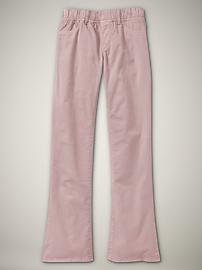 Flared pull-on pants