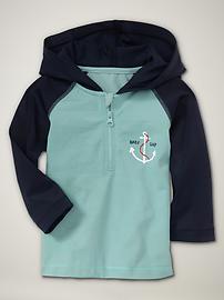Hooded rashguard