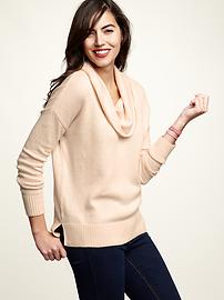 Oversized cowlneck sweater