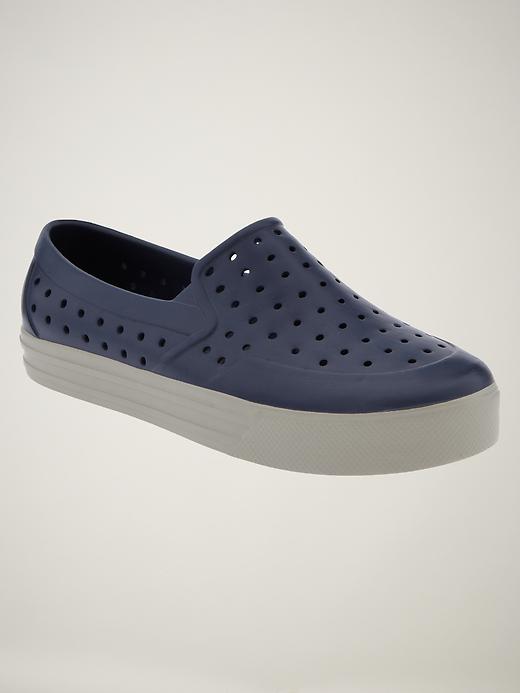 Image number 1 showing, Perforated slip-ons