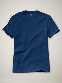 Solid crewneck T