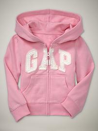 Sparkled arch logo hoodie (12-24M)