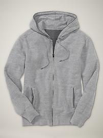 Tri-blend fleece hoodie