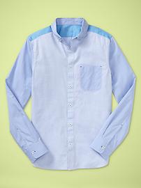 Pop color shirt (slim fit)