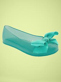 Jelly ballet flats