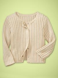 Ribbed cardigan