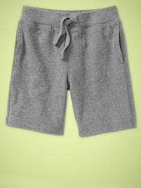 Solid jersey shorts