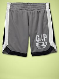 Athletic mesh shorts
