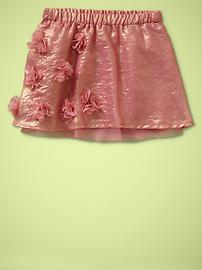 Shimmer rosette skirt
