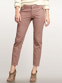 Cropped zip pants