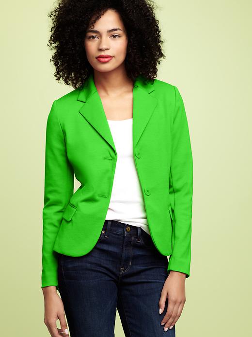 Gap Bright Ponte Blazer