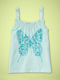 Sequin graphic tank