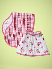 aden + anais dribble bib (2-pack)