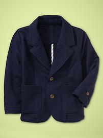 Knit blazer
