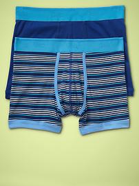 Striped solid boxer brief (2-pack)