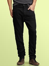 1969 drop crotch skinny jeans (black wash)
