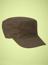 Coated cadet cap