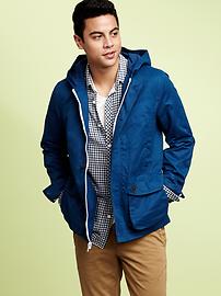 Hooded anorak