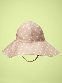 Floppy dot hat