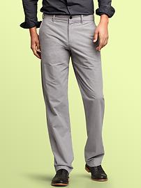 The tailored glen plaid (straight fit)