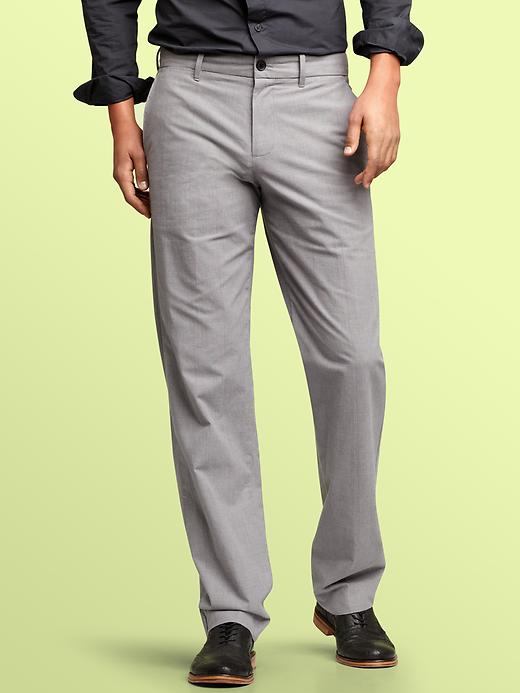 Image number 1 showing, The tailored glen plaid pant (straight fit)