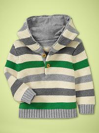 Striped pullover sweater