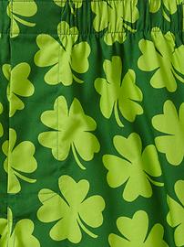 Lucky clover print boxers