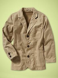 Garment-dye blazer