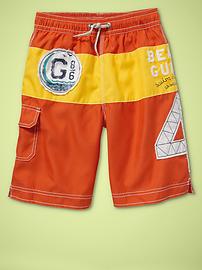 Lifeguard swim trunks
