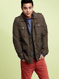 Four-pocket nylon jacket