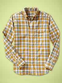 Vintage textile plaid shirt