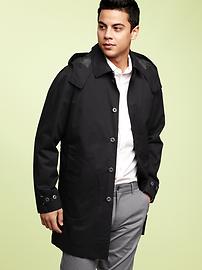 Hooded quilt lined jacket