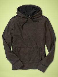 Raw-edge hoodie