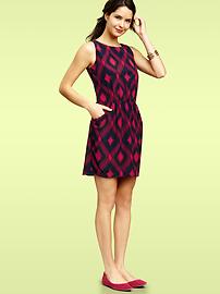 Printed sheath dress
