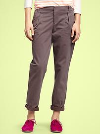Pleated khakis