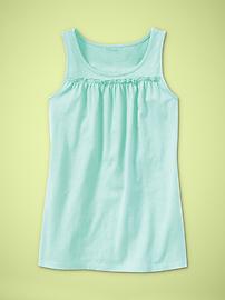 Solid shirred tank