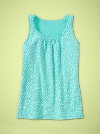 Ruffle confetti tank