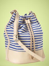 Drawstring duffle bag