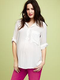 Oversized pocket tunic