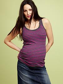 Ribbed stripe tank