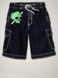 Cargo swim trunks