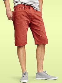1969 denim shorts (straight fit)