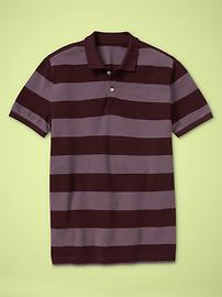 The essential rugby striped polo