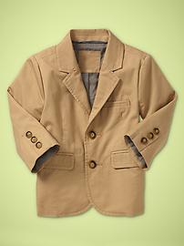 Twill blazer