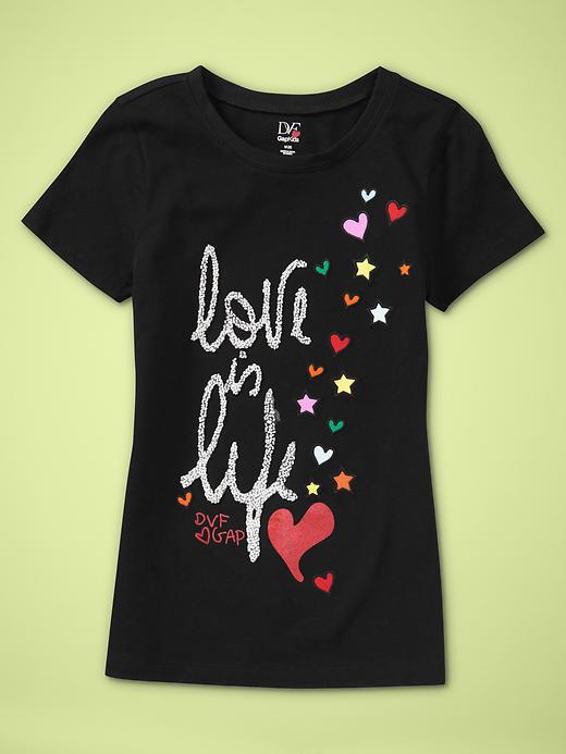 View large product image 1 of 1. DVF &hearts; GapKids graphic T