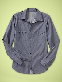 1969 tailored denim shirt