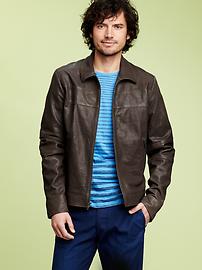 1969 pieced leather jacket