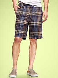 Plaid shorts