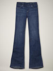 Flared legging jean
