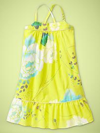 Splash print dress